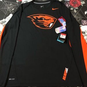 NIKE DRI-FIT OSU OREGON STATE BEAVERS L/S SHIRT L